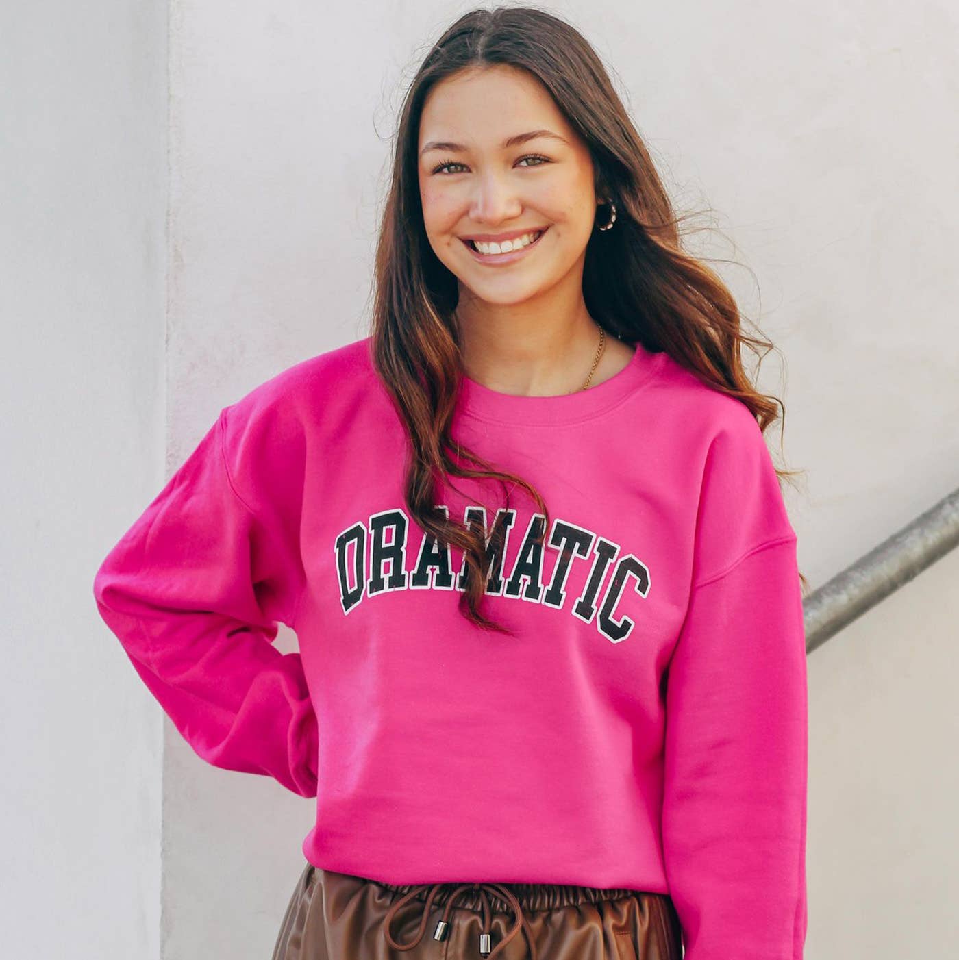 'DRAMATIC' Crewneck