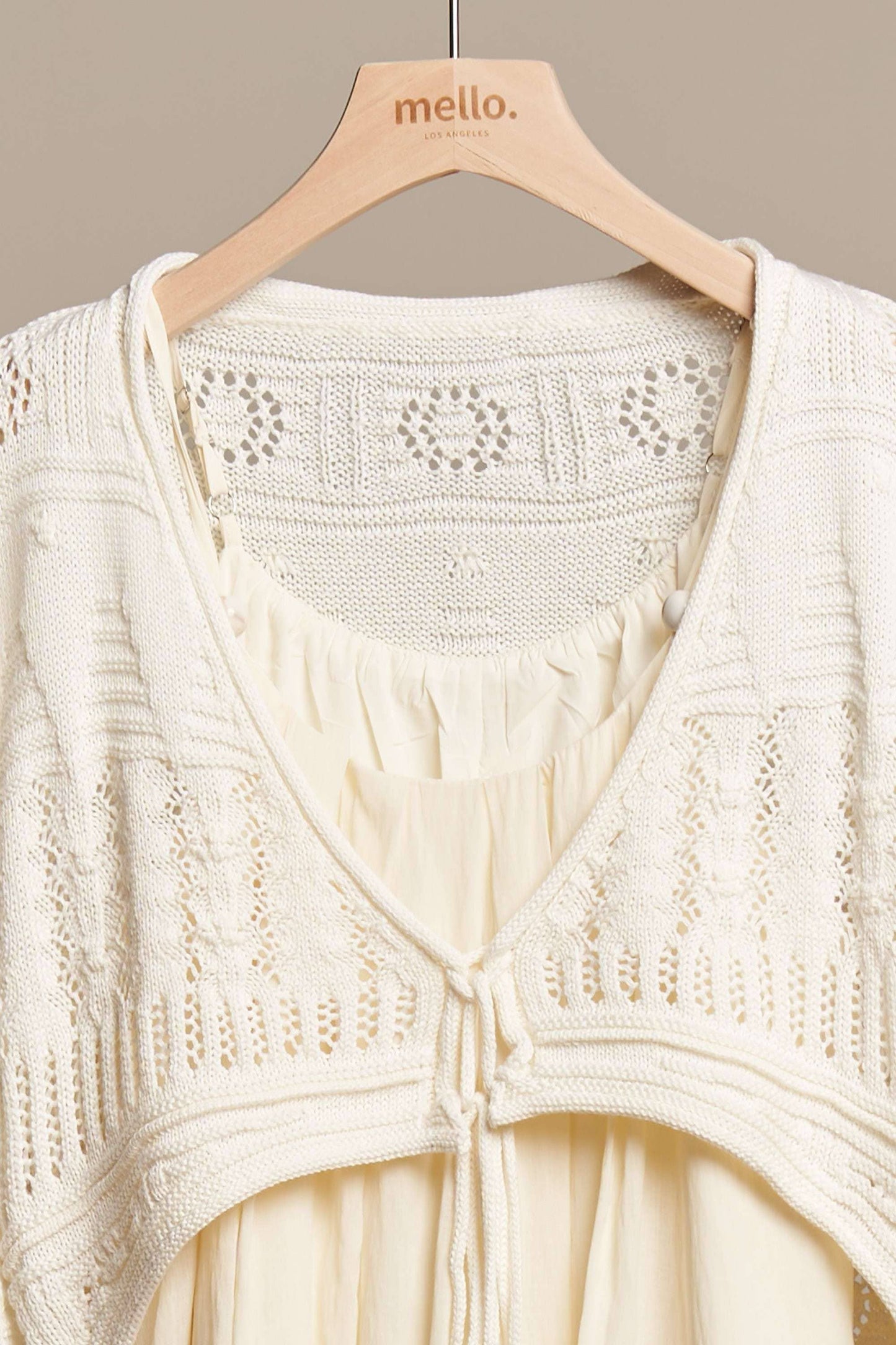 Everyday Cropped Knit Cardigan