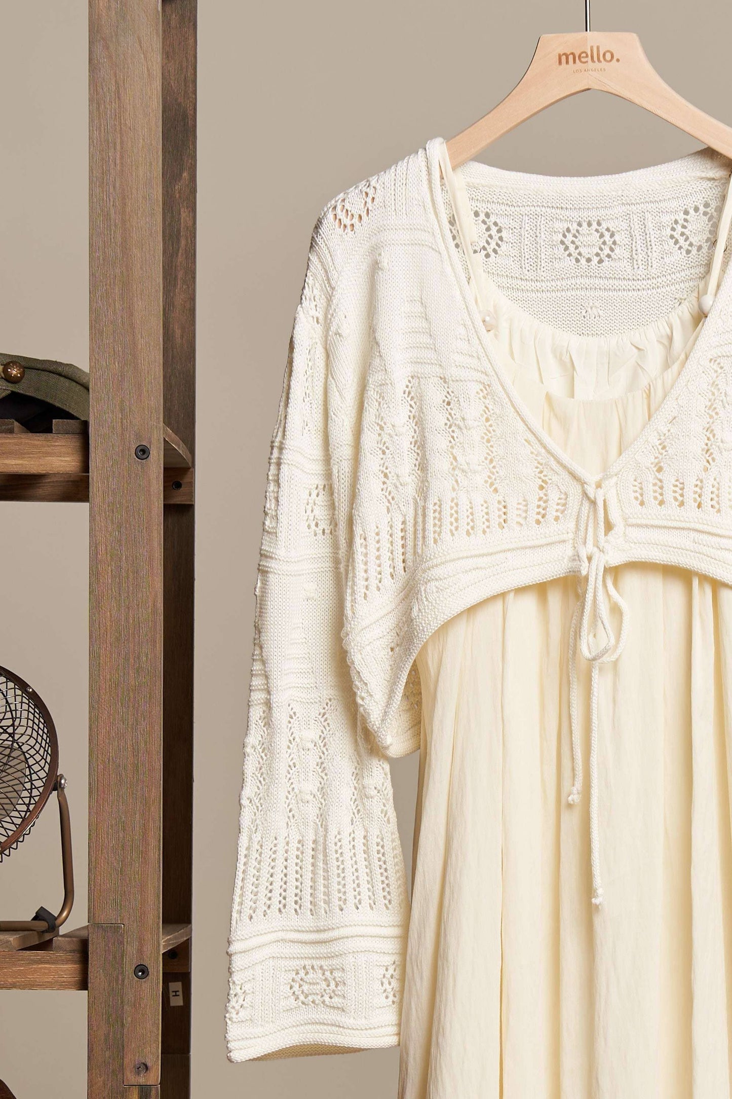 Everyday Cropped Knit Cardigan