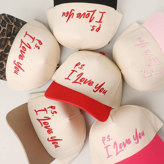 P.S. I Love You Trucker Hat