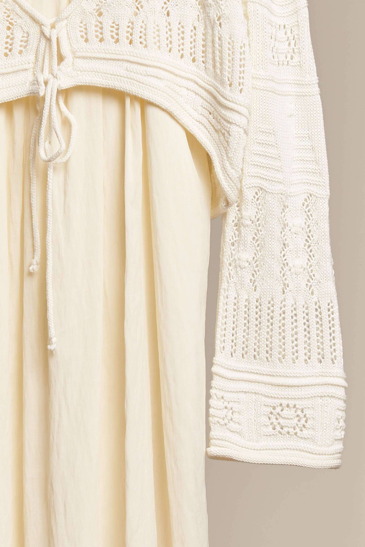 Everyday Cropped Knit Cardigan