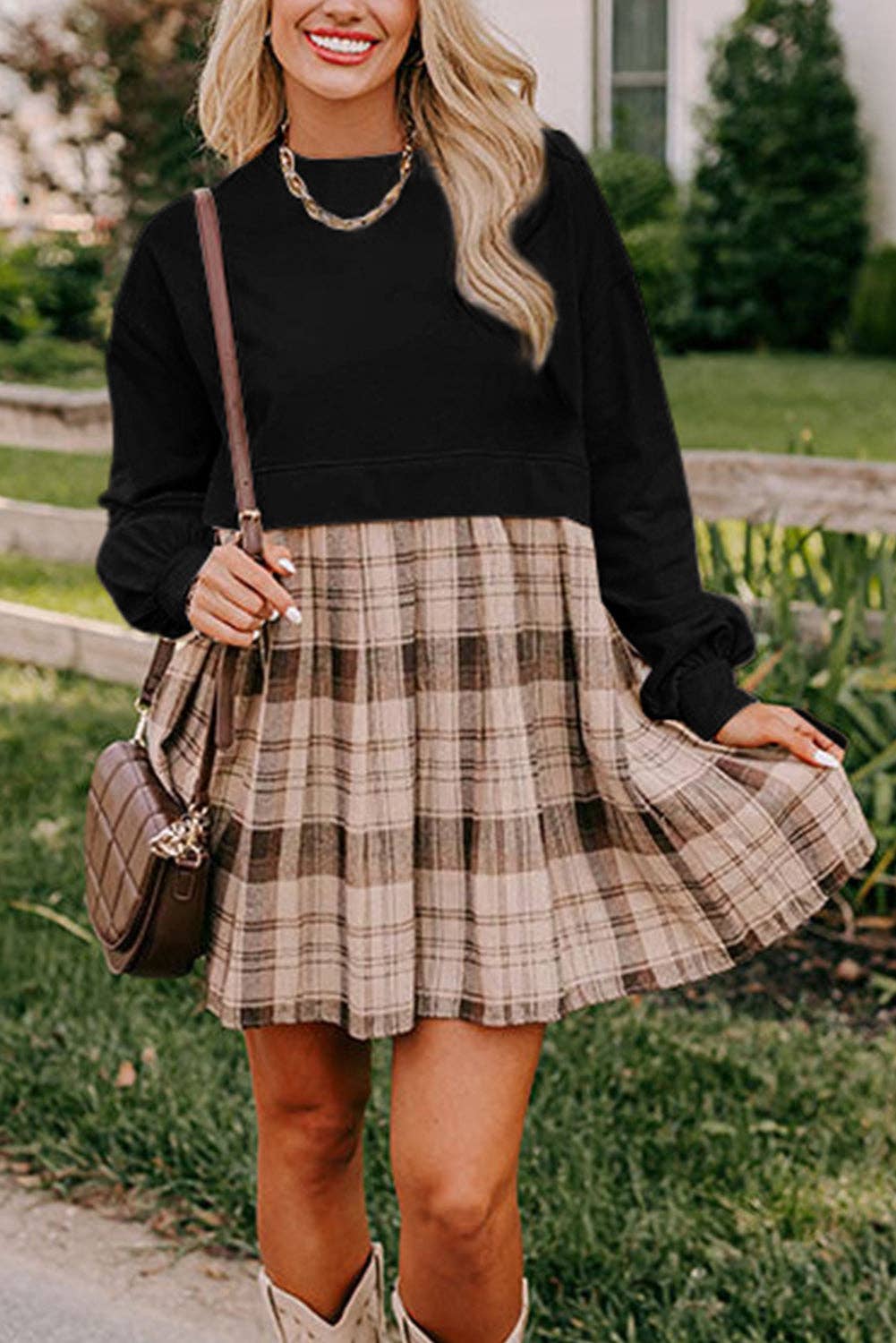 Plaid Harvest Dress