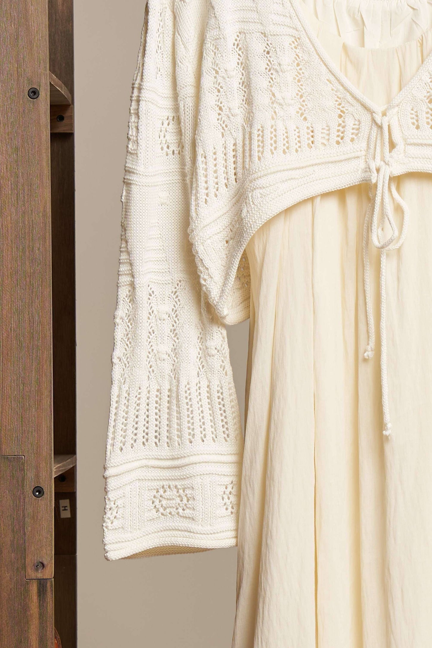 Everyday Cropped Knit Cardigan