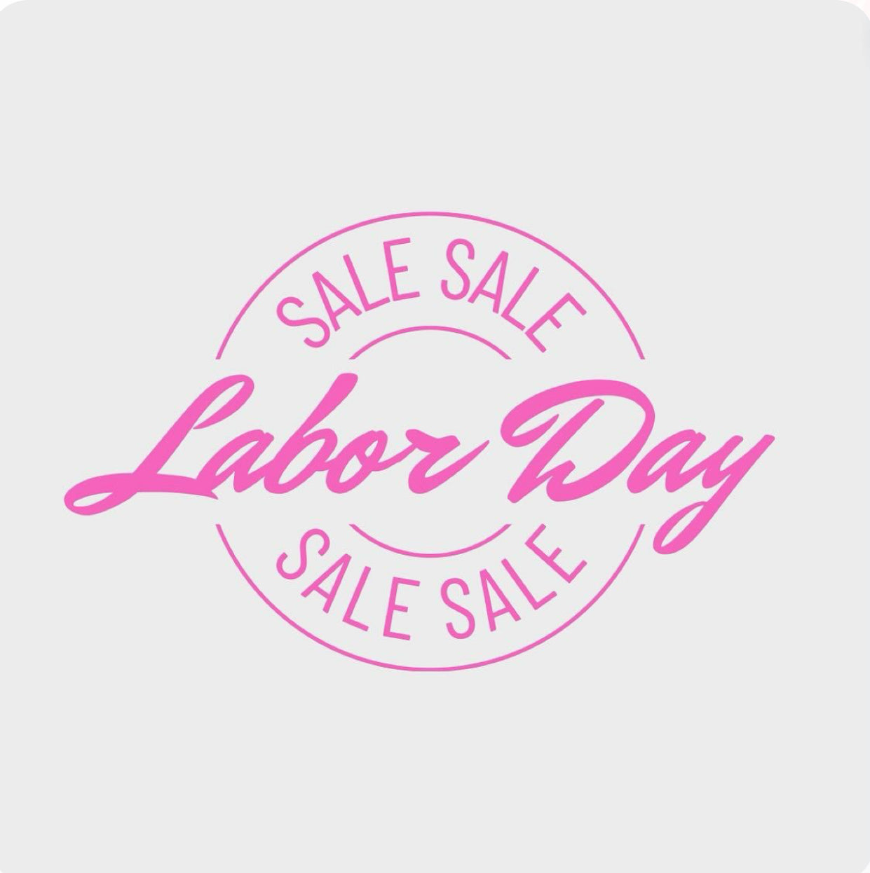 Labor Day Sale