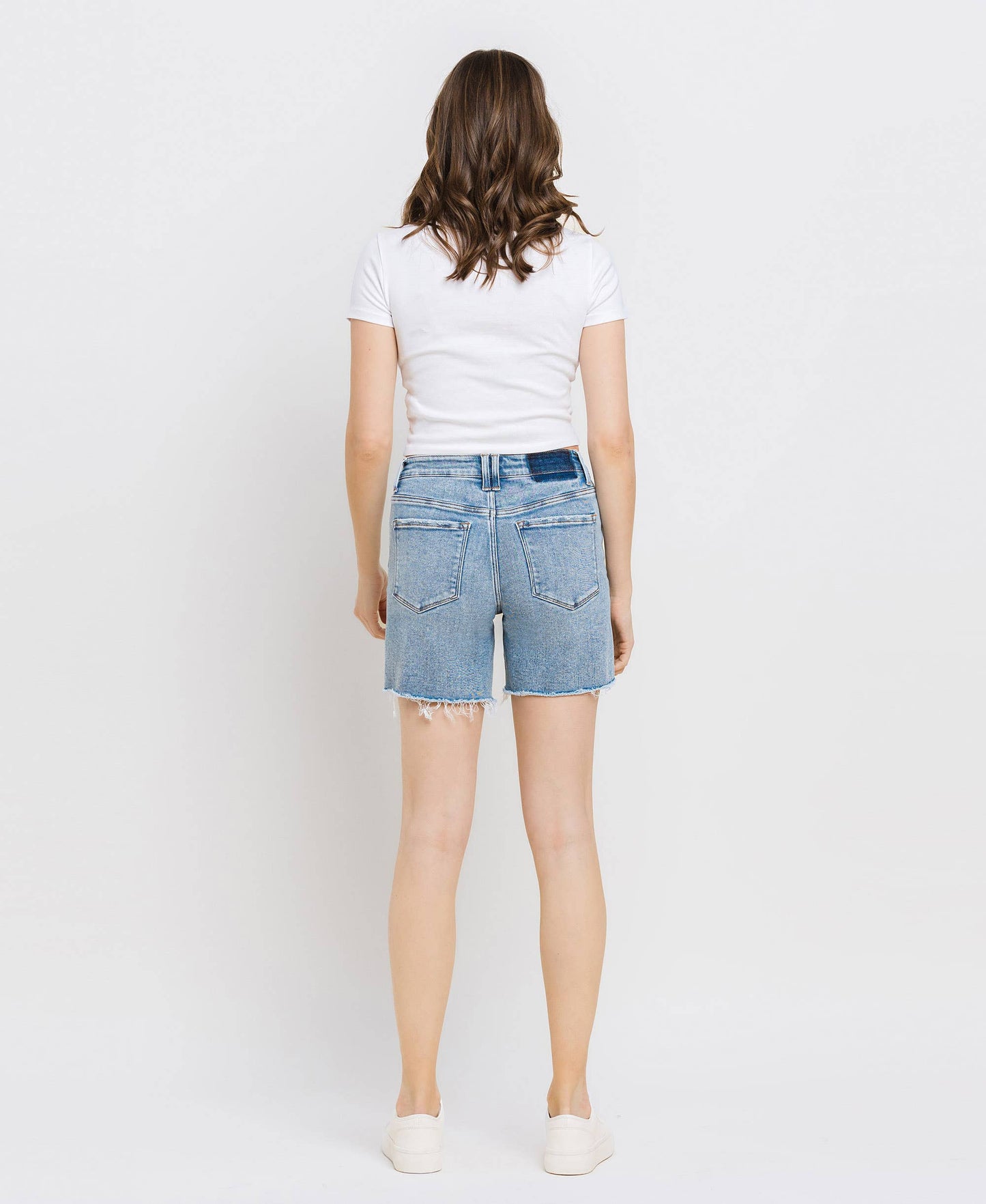 Loretta High Rise Midi Shorts