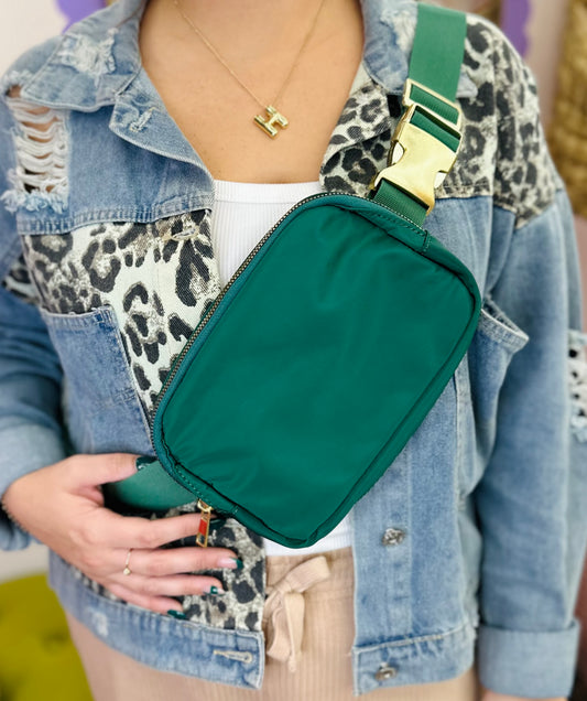 Sling Bag | Emerald Green