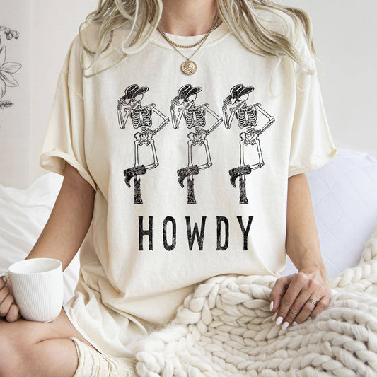 Howdy Skeletons Graphic Tee