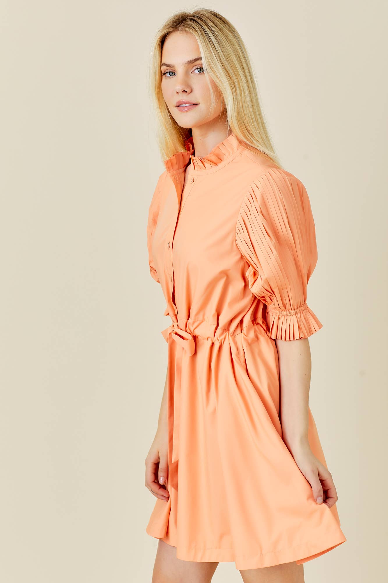 Betty Poplin Mini Dress