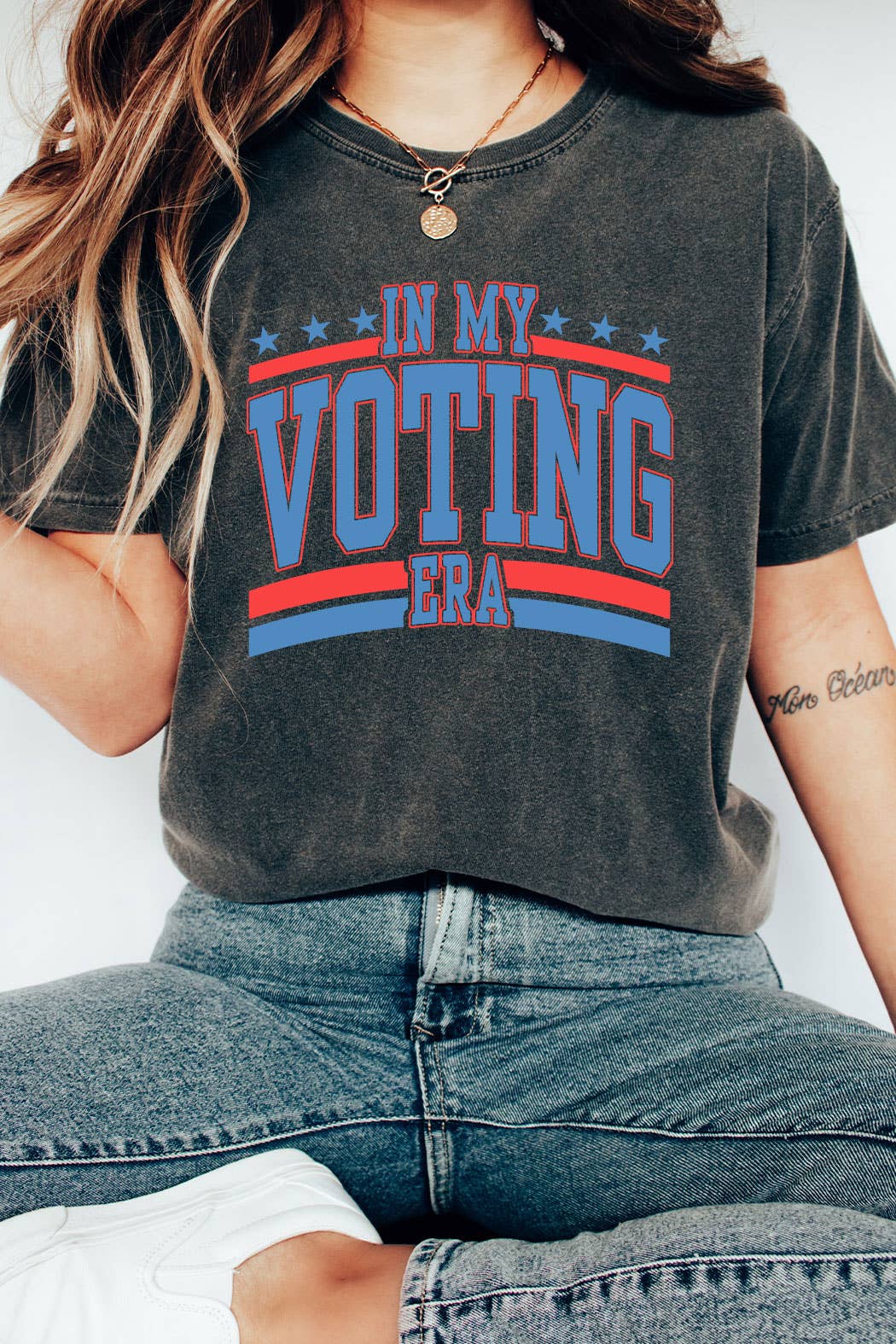 In My Voting Era Comfort Colors Tee