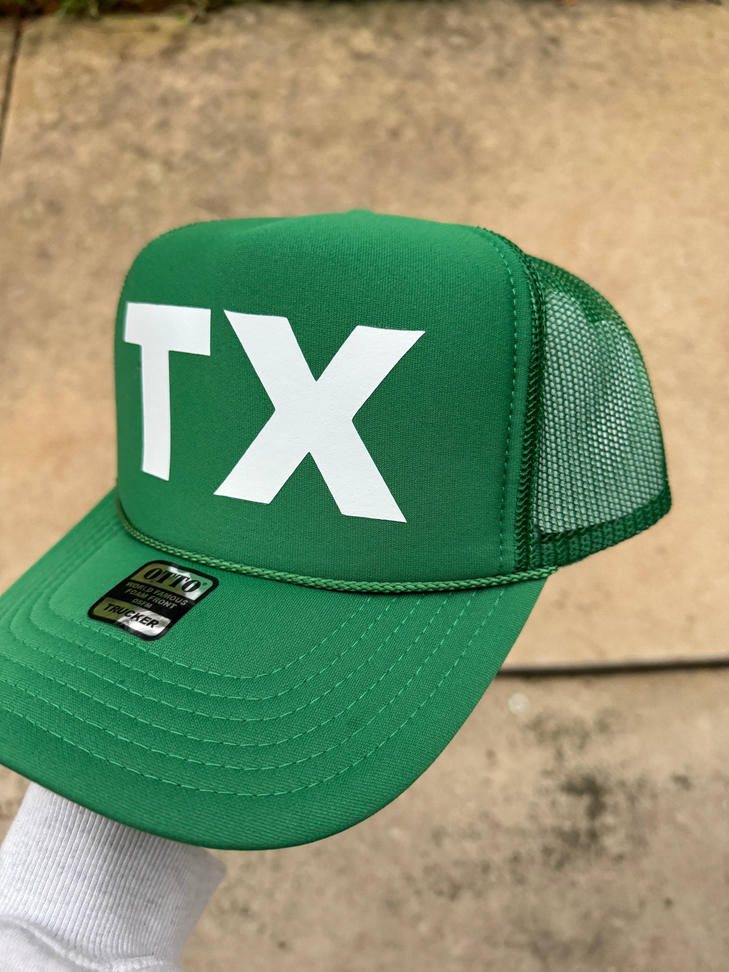 Kelly Green TX | Trucker Hat