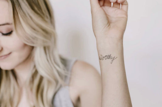 WORTHY | Words for the Season Temporary Tattoo