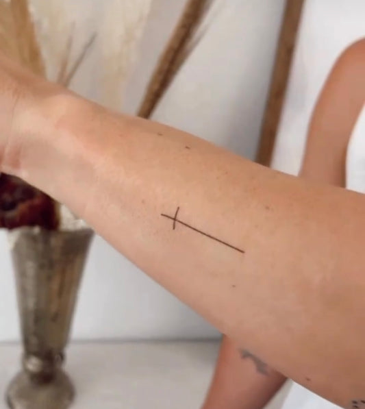 CROSS | Words for a Season Temporary Tattoo