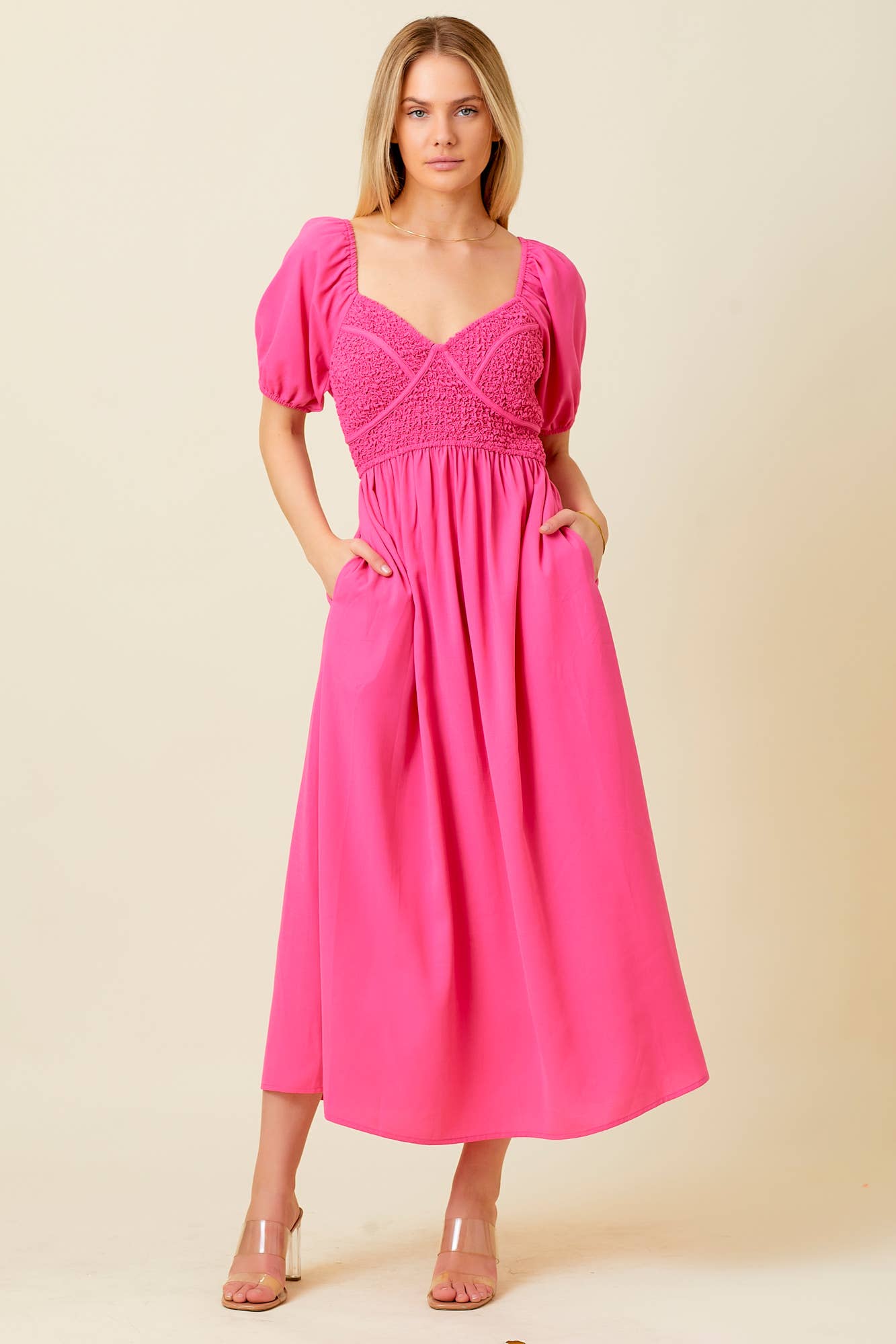 Lola Smock Maxi Dress