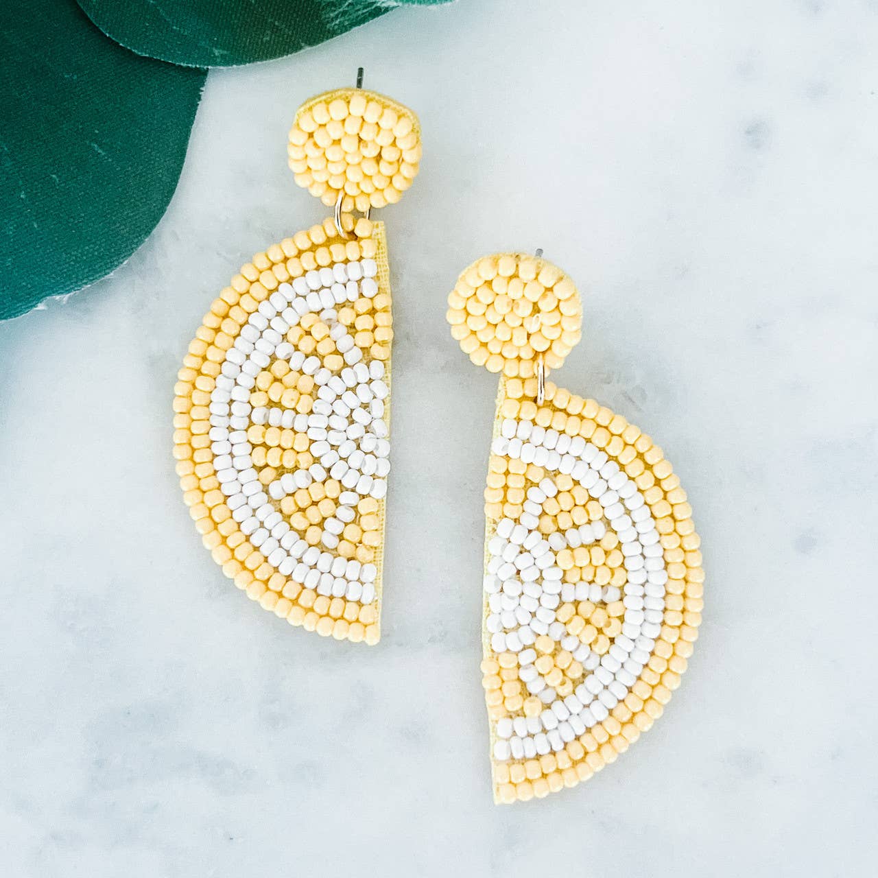 Summer Lemon Earrings