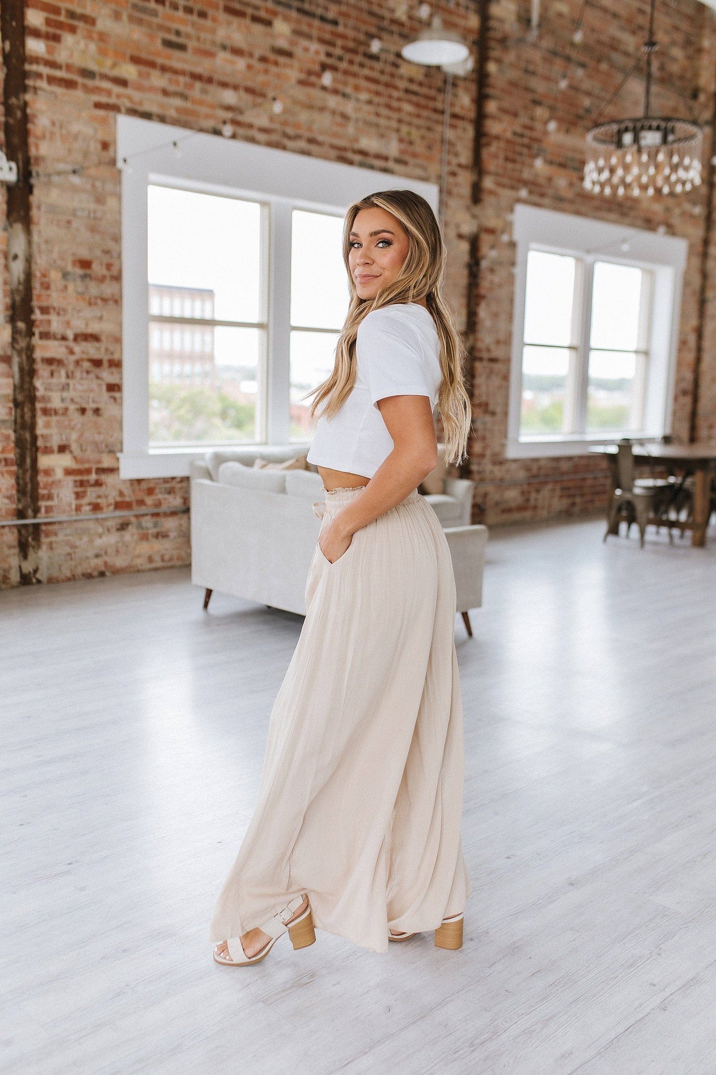 Ella High Waist Wide Leg