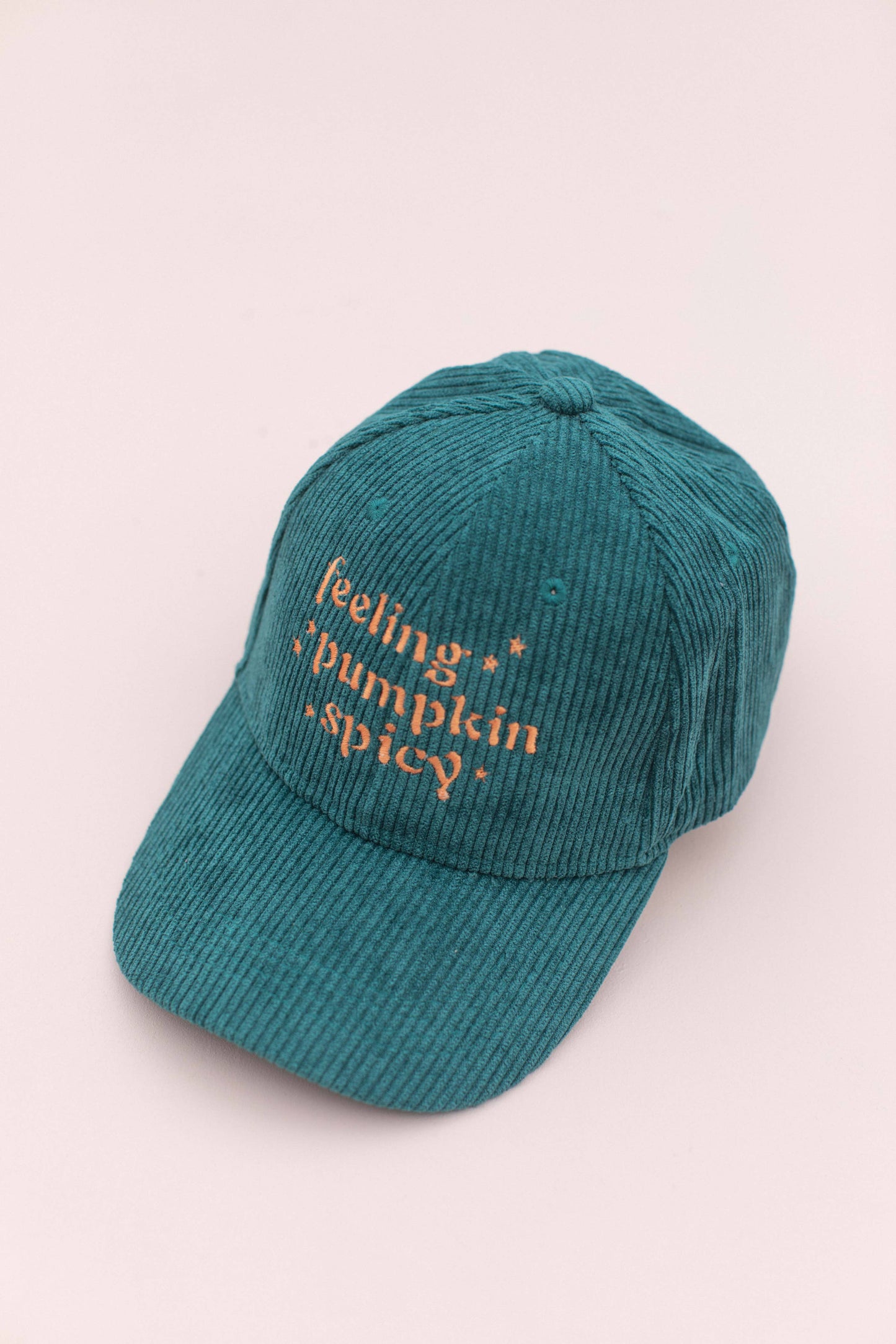 Embroidered Pumpkin Spicy Hat