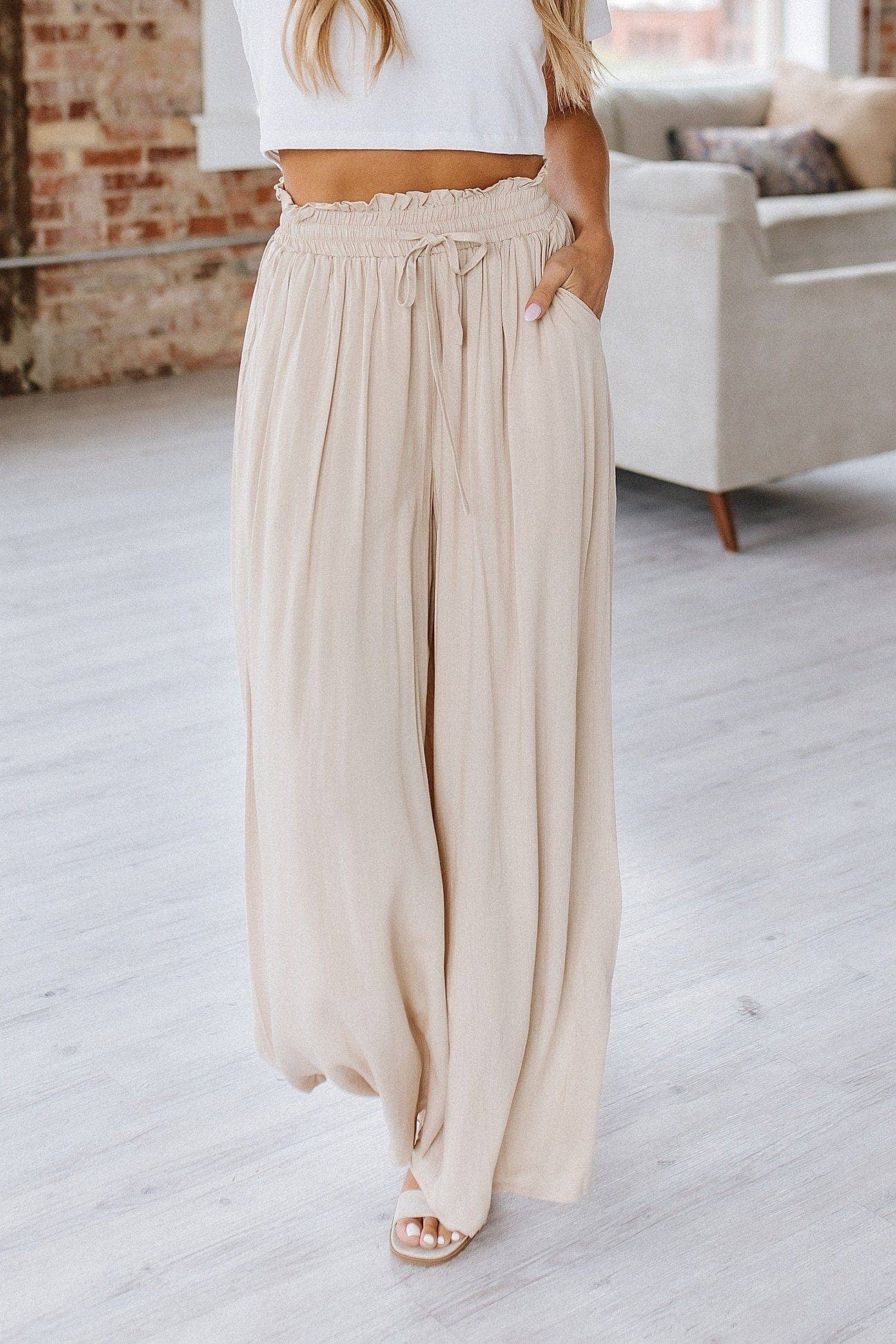 Ella High Waist Wide Leg