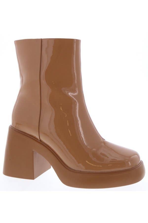 Marino Camel Short Boot