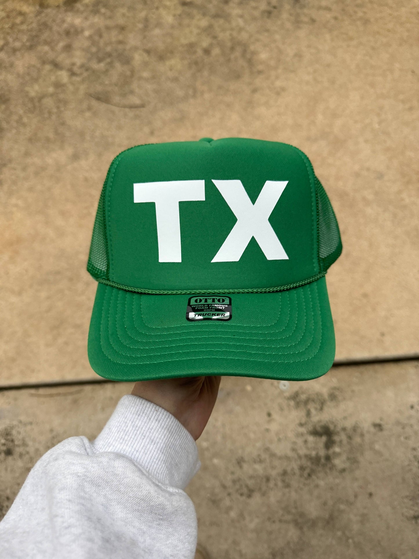 Kelly Green TX | Trucker Hat